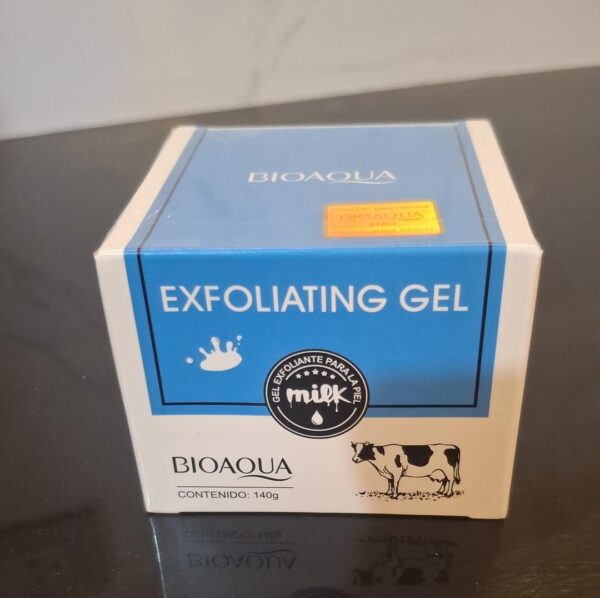 EXFOLIANTE FACIAL EN GEL DE LECHE DE 140ML BIOAQUA 1UNID.